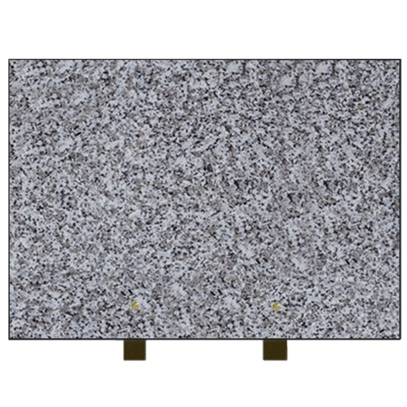 Plaque funéraire personnalisable en granit gravé 25x35